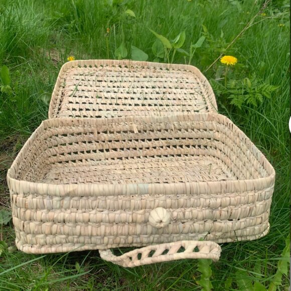 Set of 2 picnic baskets or storage baskets - Picture 9 of 10